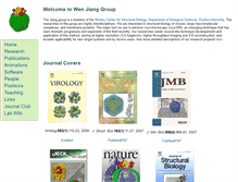 Tablet Screenshot of jiang.bio.purdue.edu