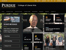 Tablet Screenshot of cla.purdue.edu