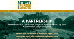 Desktop Screenshot of pathwaytopurdue.purdue.edu