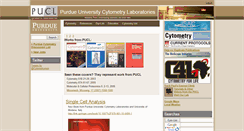Desktop Screenshot of cyto.purdue.edu