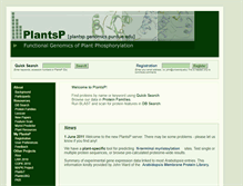 Tablet Screenshot of plantsp.genomics.purdue.edu