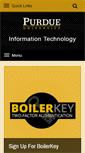 Mobile Screenshot of dev.itap.purdue.edu