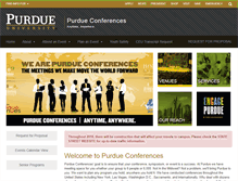 Tablet Screenshot of conf.purdue.edu