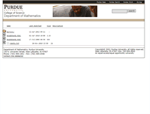 Tablet Screenshot of ftp.math.purdue.edu