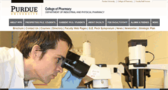 Desktop Screenshot of ipph.purdue.edu