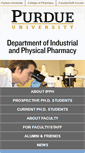 Mobile Screenshot of ipph.purdue.edu