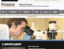 Tablet Screenshot of ipph.purdue.edu